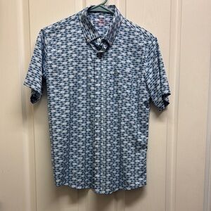 Southern Tide Boys Blue Casual Button Down Shirt
